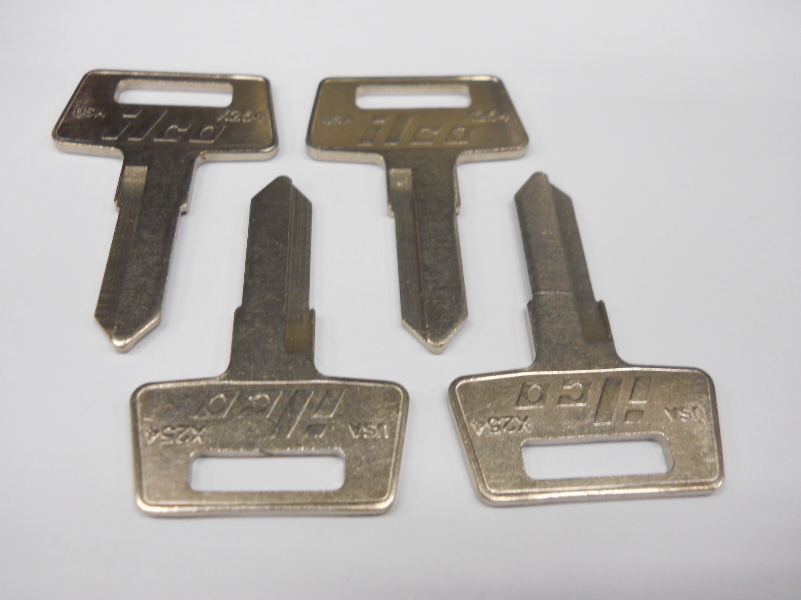 Ilco X254 Key Blank Fits Yamaha Kawasaki Artic Cat Polaris ATV YM53 Lot of 4