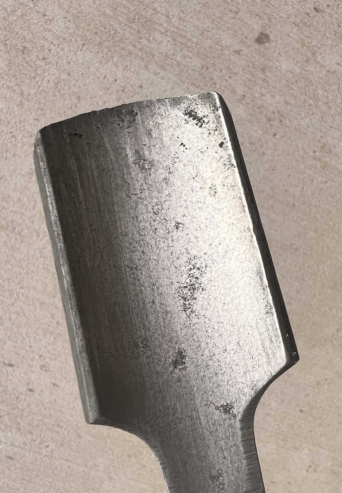 Vintage D.R. Barton 1 1/2” Tanged Gouge Carving Tool Heavy Duty Rochester NY