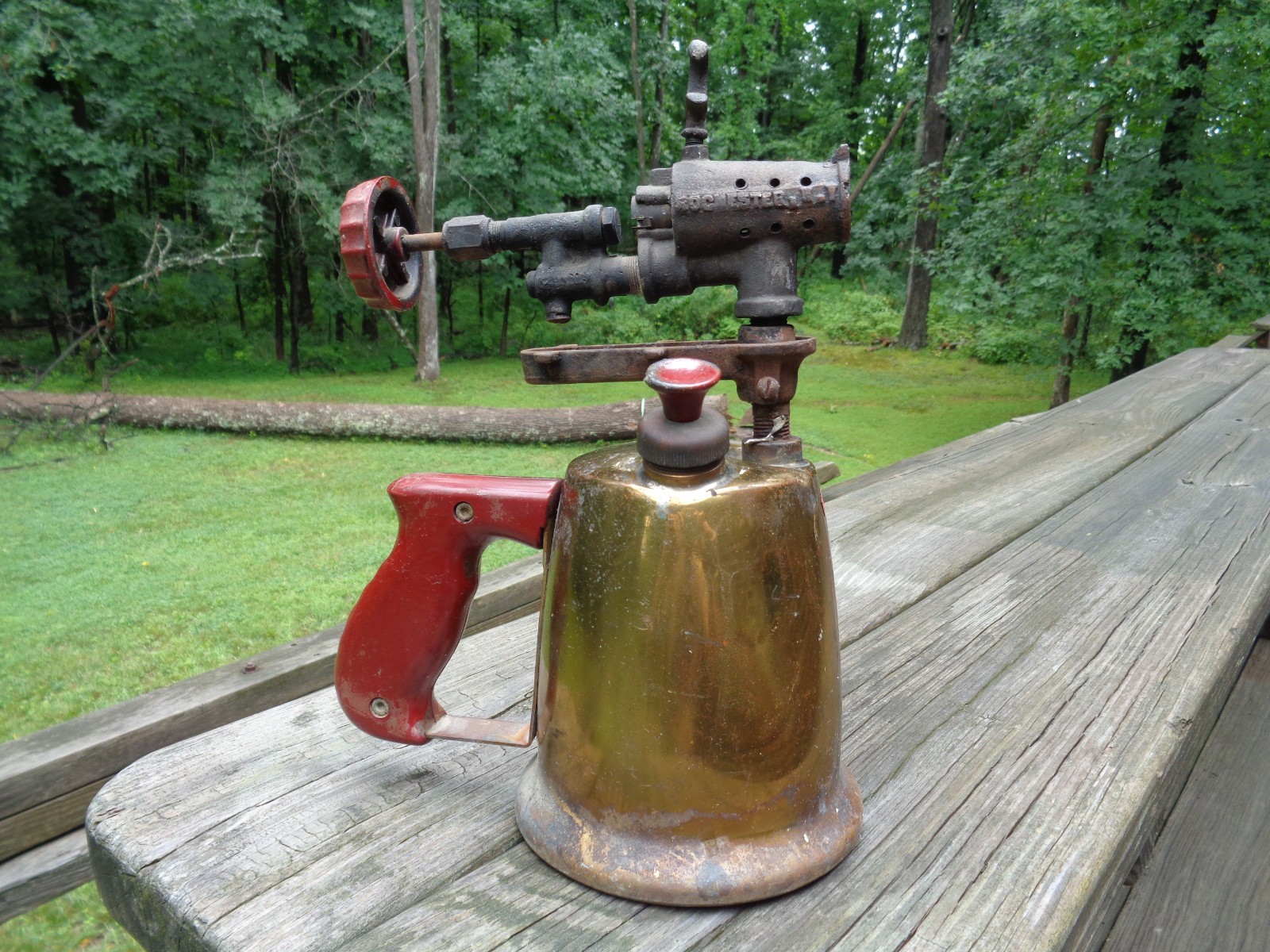Bernz Antique Blow Torch! Vintage Condition! Scarce! Free Ship!