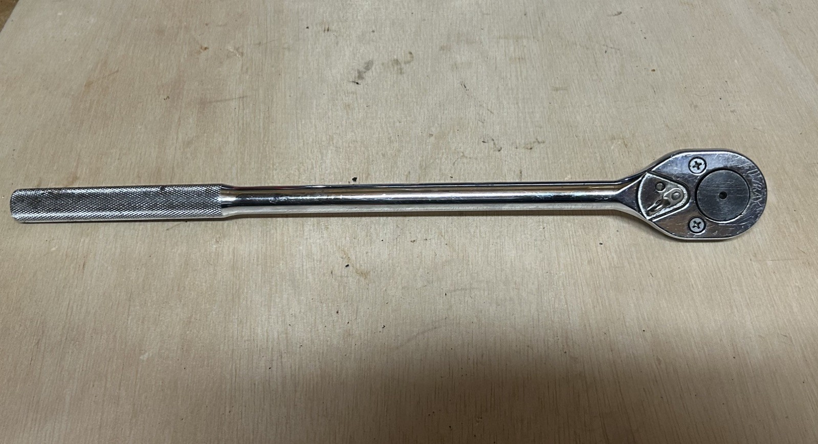 Proto Professional 5450 1/2″ Drive 16″ Long Knurled Handle Ratchet Pear Head USA