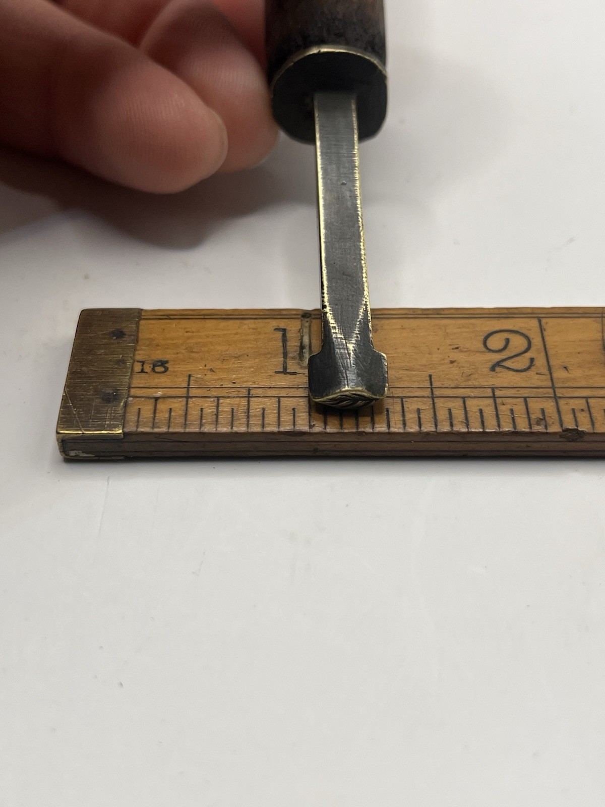 Antique Bookbinding Finishing tool Decorative Gilding Vintage Tools Design 111