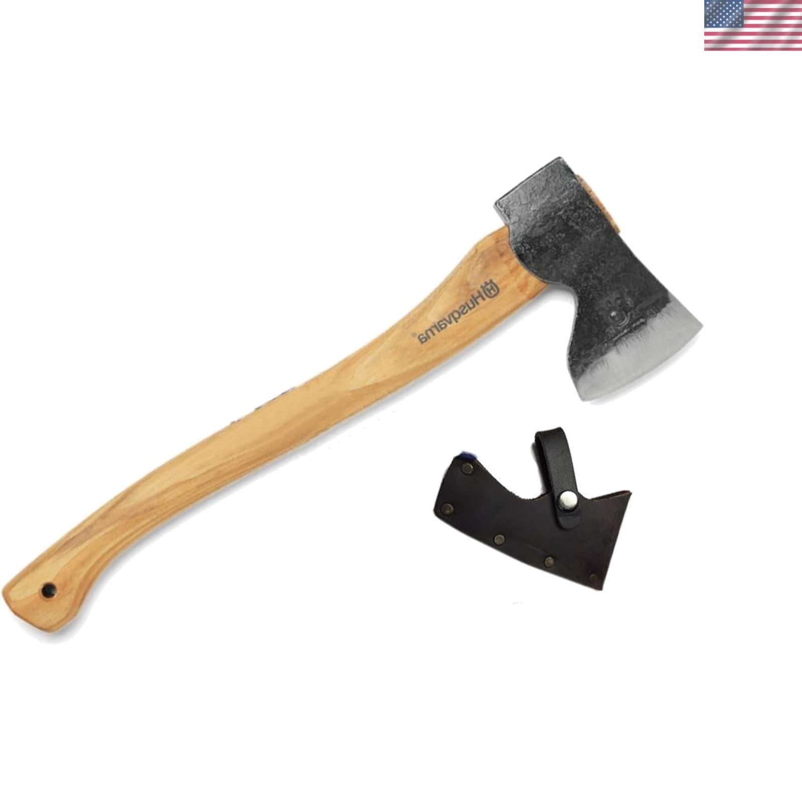 20in Hand-Forged Carpenter’s Axe – Precision Control with Hickory Handle