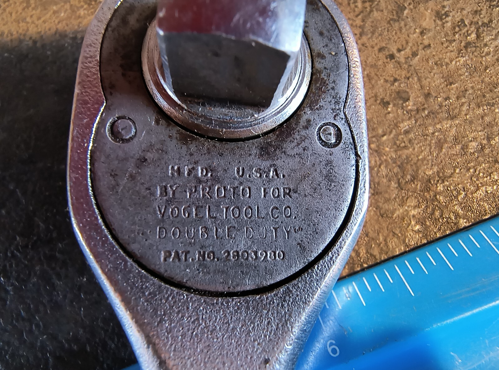 VOGEL Double Duty ⅜” and ½” Ratchet by PROTO, MFD. U.S.A.
