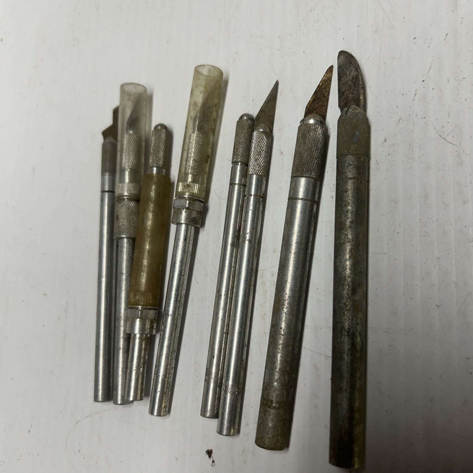 Lot Of 8 Vintage X-acto Knives. Knife Set. All Xacto