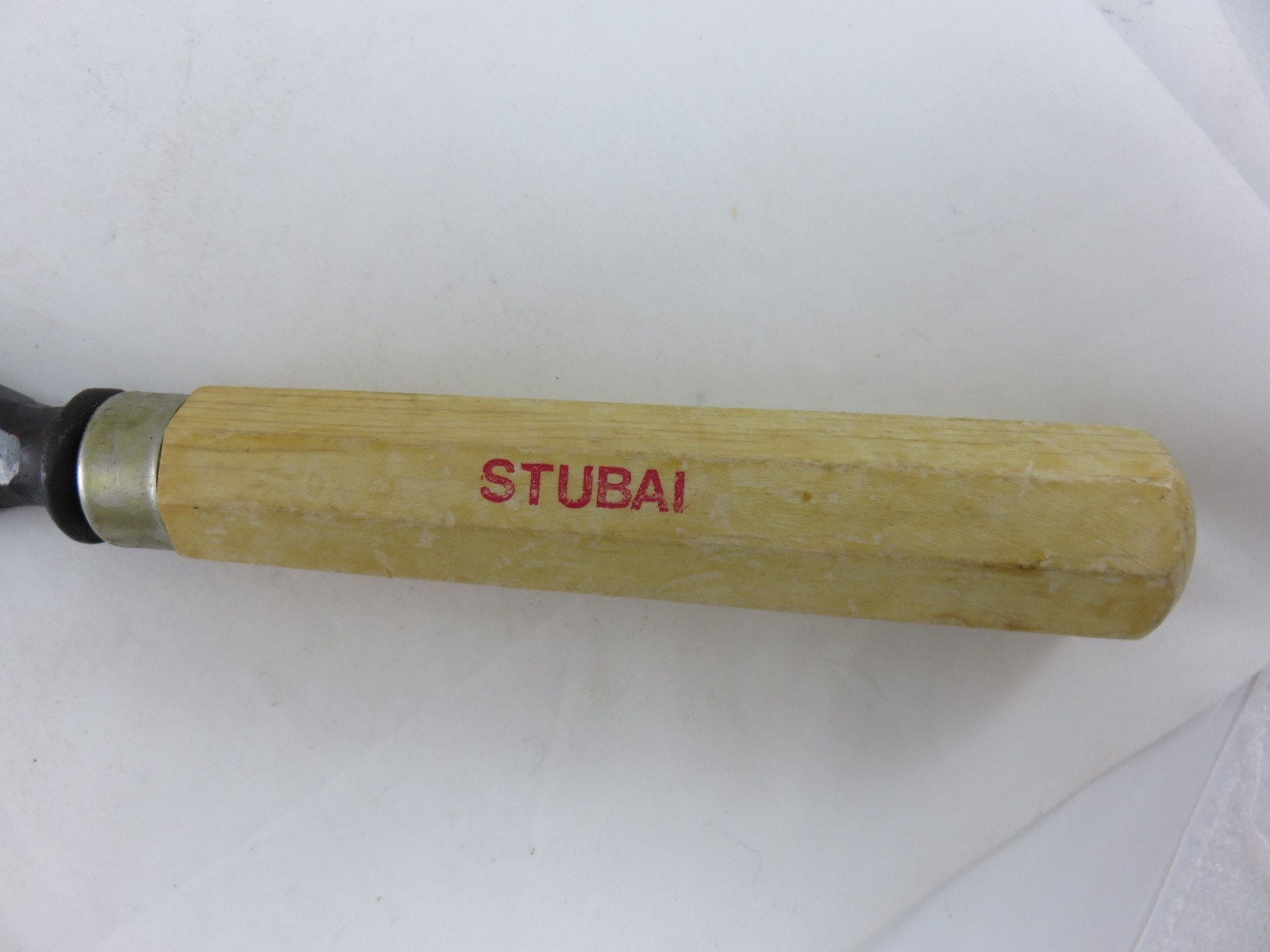 Stubai #10 Sweep 10 Straight Gouge Chisel Wood Carving Tool 40mm Austria UNUSED
