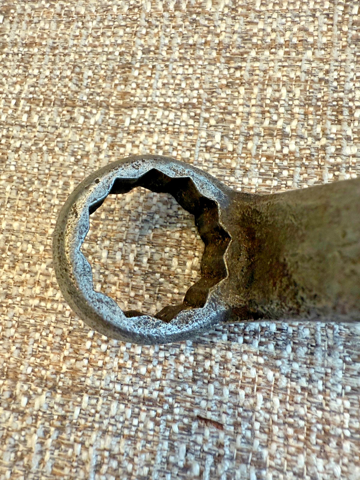 Vintage FORD Script M 01A-17017B Double Offset Box Wrench, Made in USA