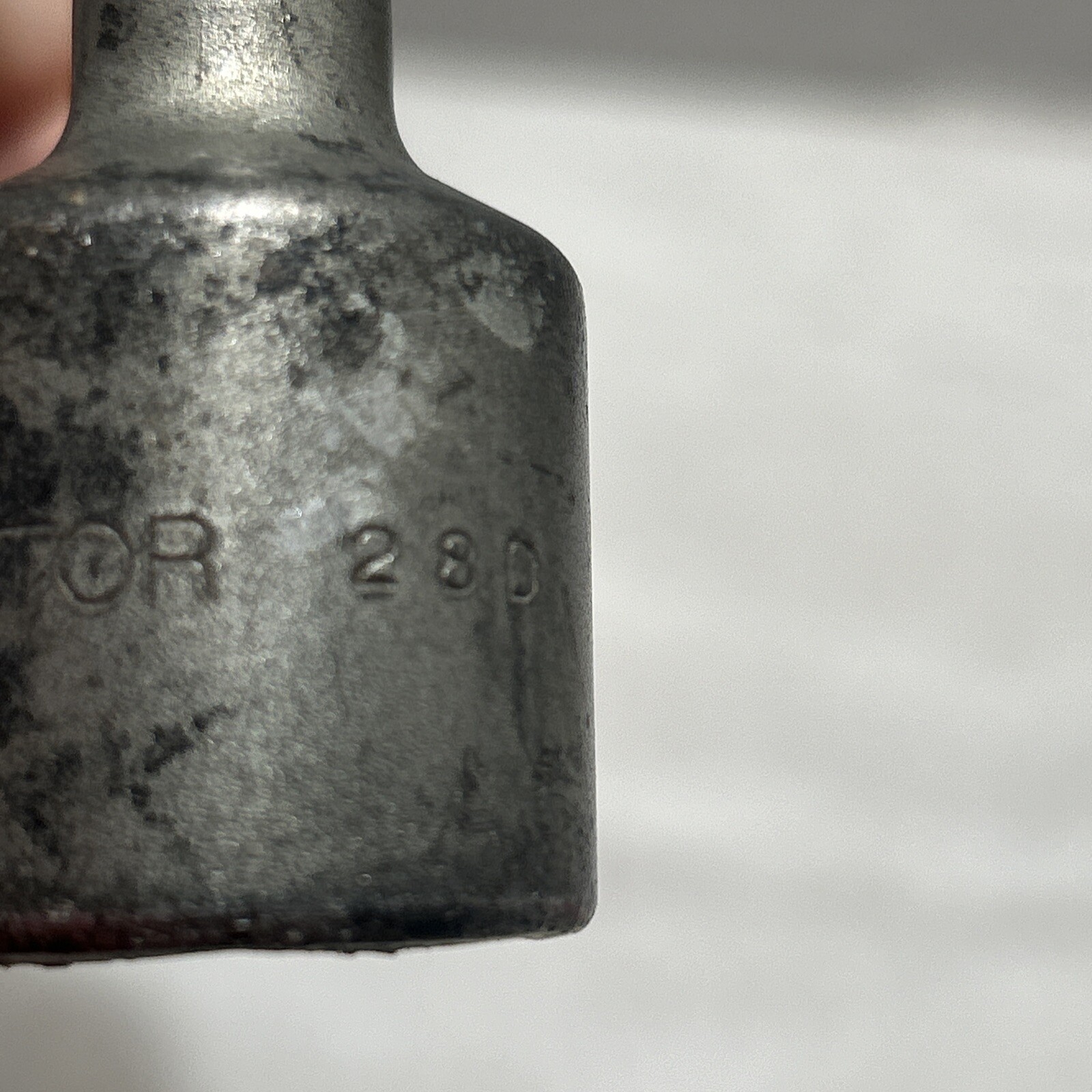 Vintage Nissan Motor OEM Tire Iron Lug Nut Wrench 21mm 6pt Lug JAPAN #37