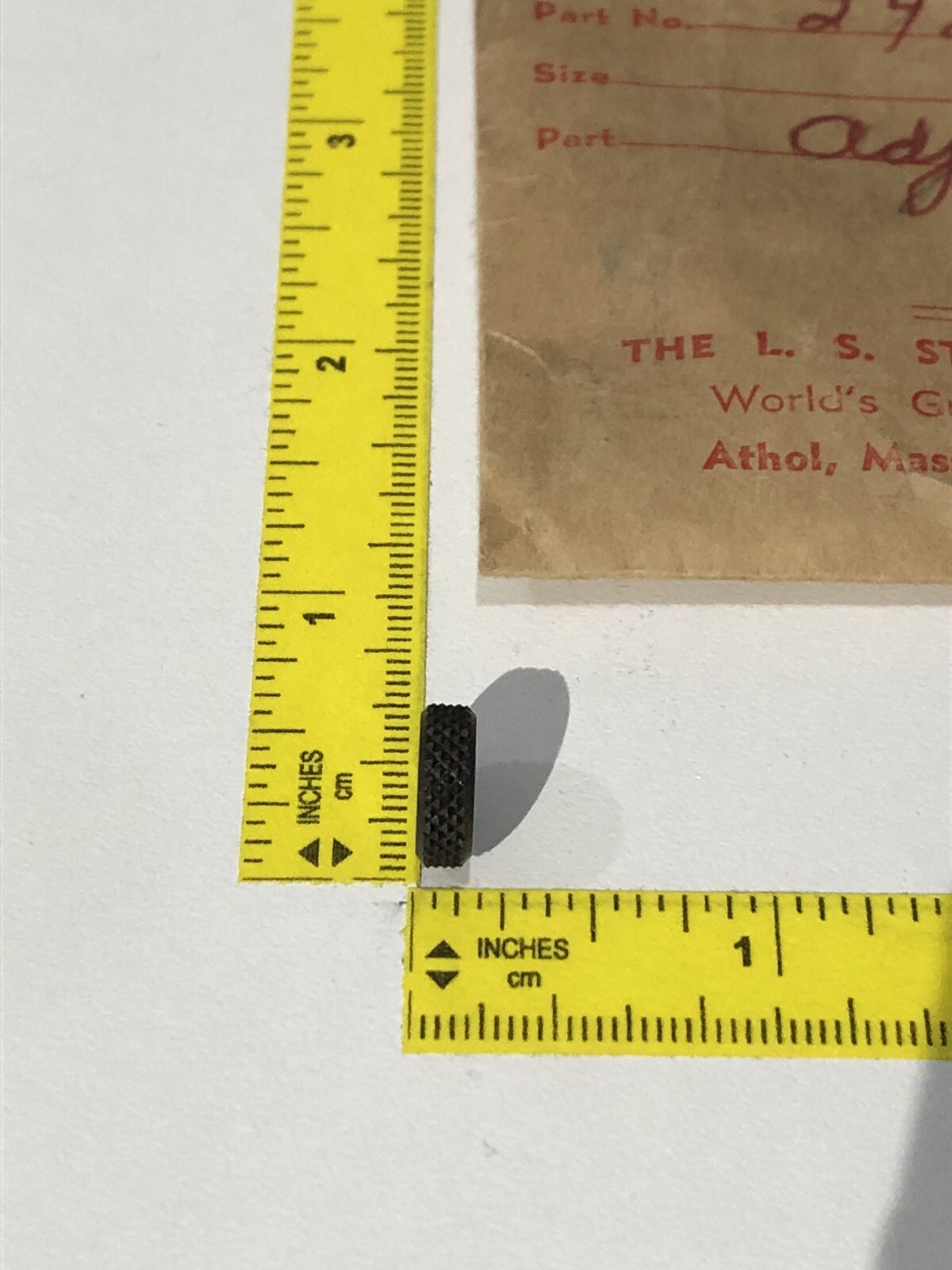 VTG Starrett 122 Vernier Caliper No.2428 NOS Machisist Part Adjusting Screw NEW
