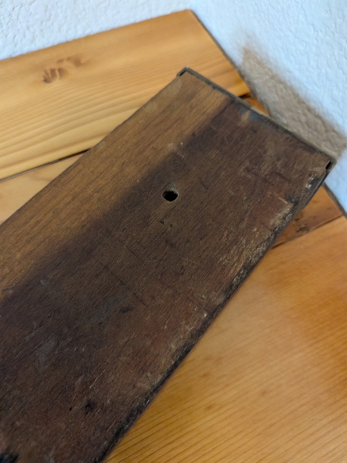 Antique 28″ Henry Disston & Sons Wooden Spirit Level Brass Keystone USA Works