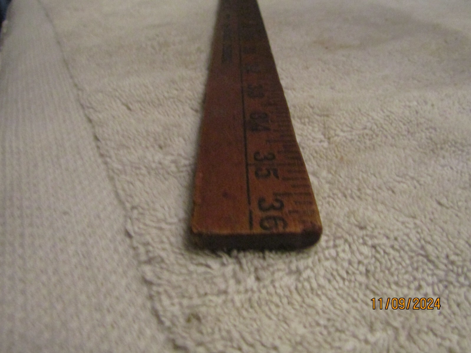 McCormick Deering Farm Metzger Equipment Waterloo Red Bud Valmeyer Ruler 30s 40s