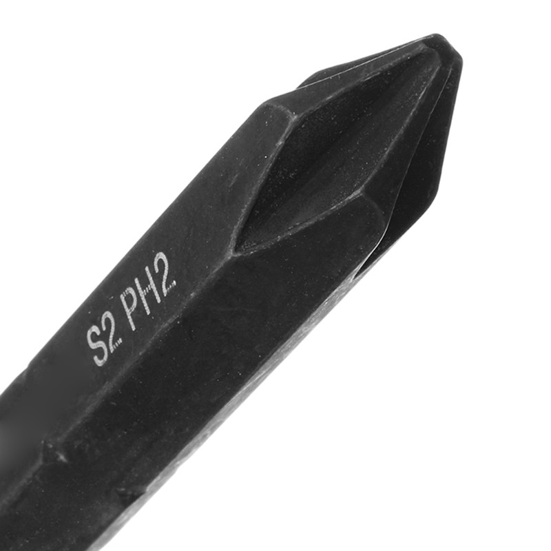 8mm Replaceable Screw Impact Bit S2 Alloy Steel Material High Hardness