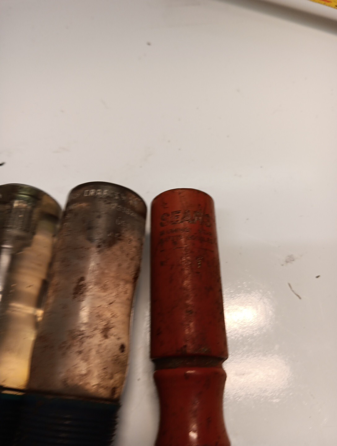 Mixed Lot Of 5 Wood Woking chisels Tools,craftman,sears,buck Bros USA Made