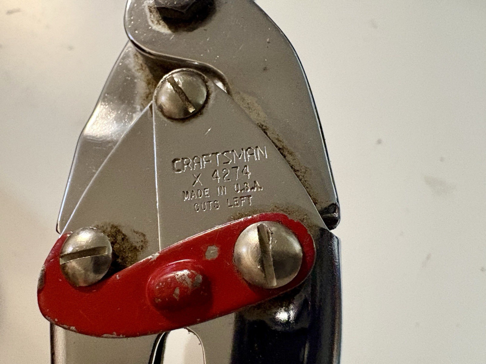 Vintage Set Of 3 Craftsman Compound Leverage Forged Aviation Snips 4273, 74, 75