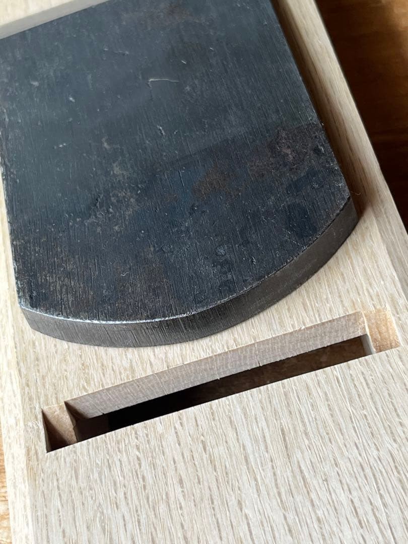 Yamaguchi Fusaichi Onishigo Kanna Japanese Smoothing Hand Plane 70mm Unused