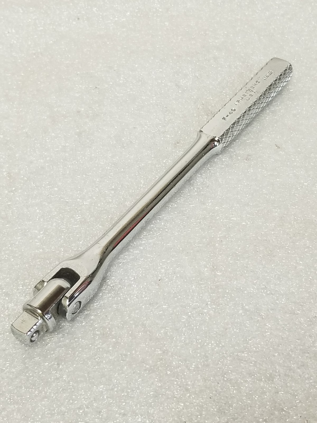 Armstrong Armaloy F-40 3/8″-Drive Flex Head Handle/Breaker Bar Made in USA