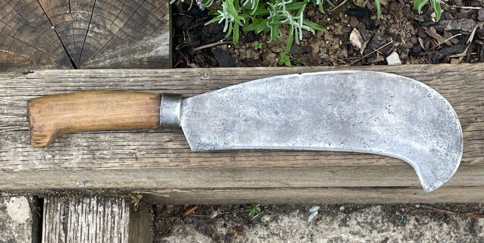 Vintage A F PARKES 1144 BIPED 10″ Billhook Slasher Hedgelaying Garden Tool