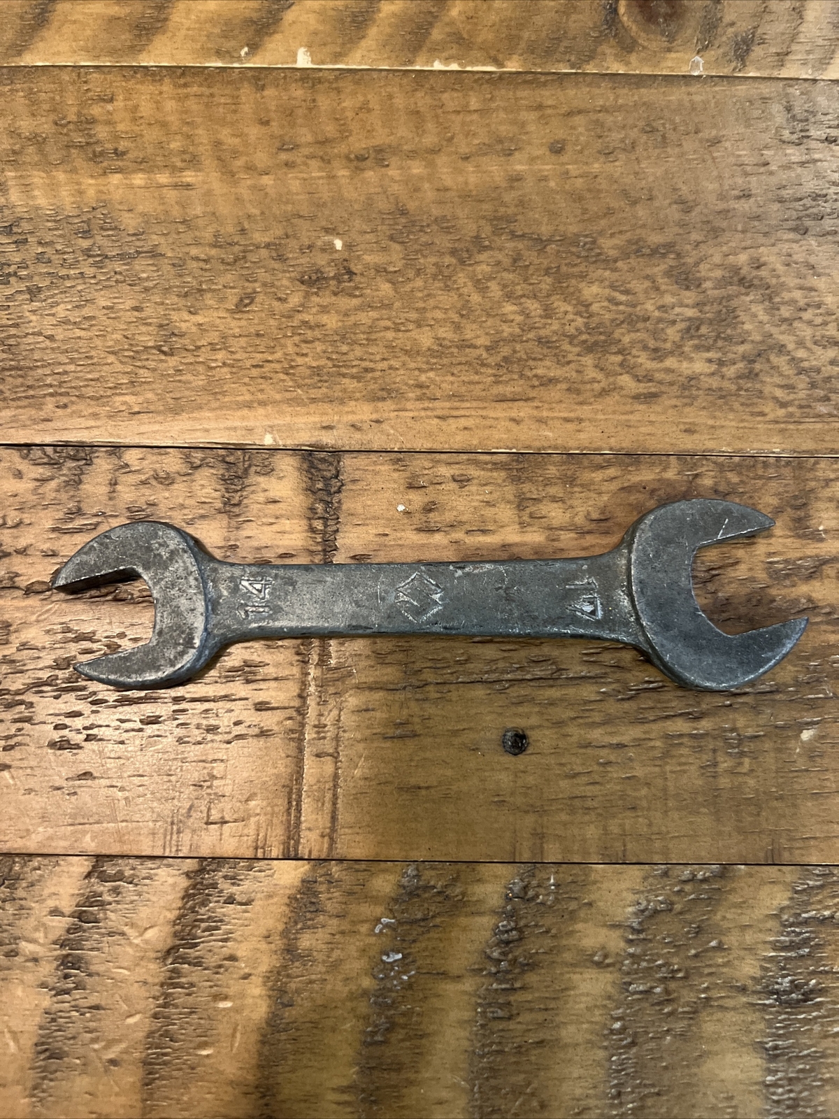Vintage Suzuki Metric Double Open End Wrench 14x17mm RK Made in Japan