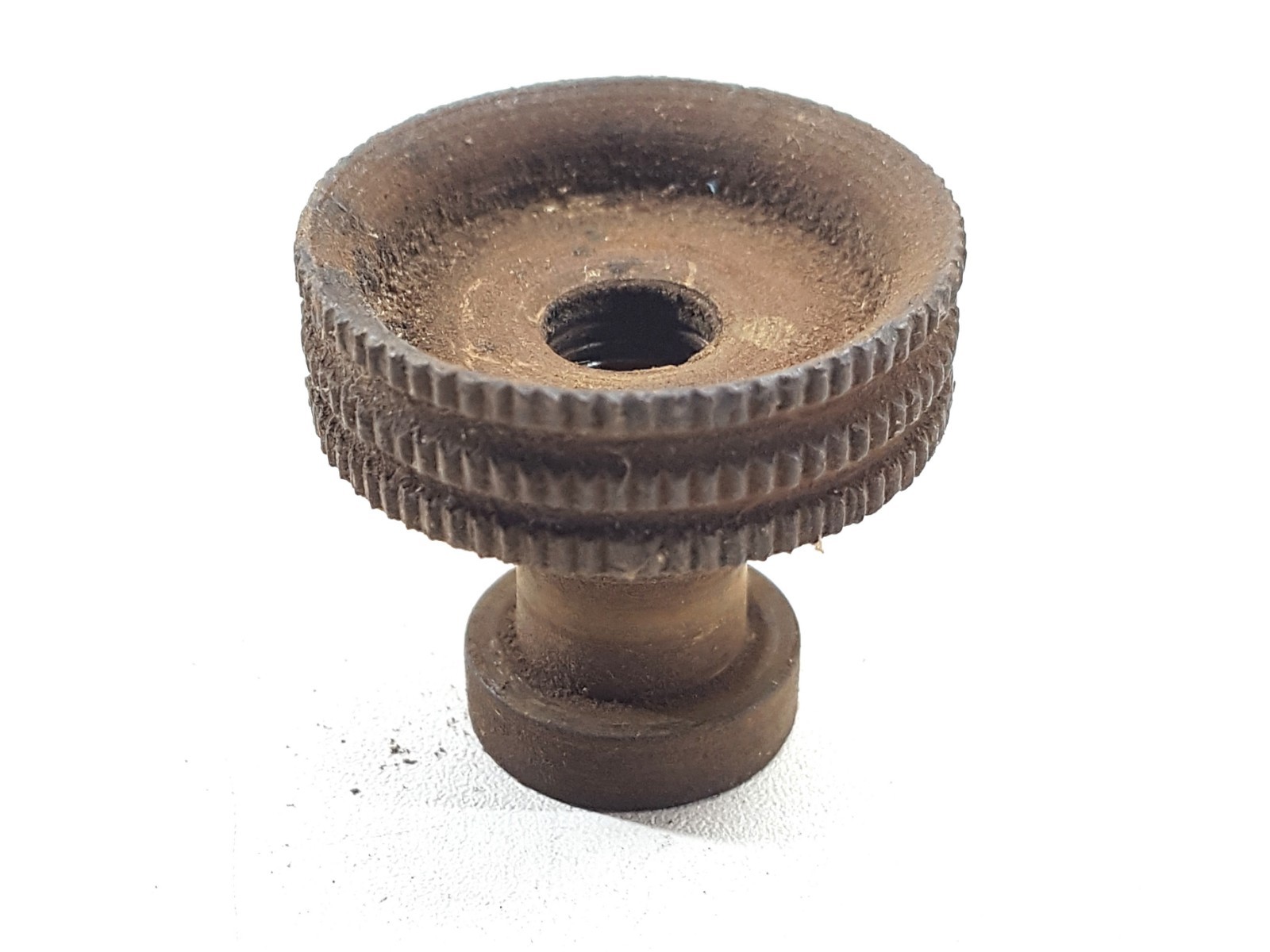 6075 Sargent No. 408-422; Small Iron Adjustment Nut, Left Hand Thread