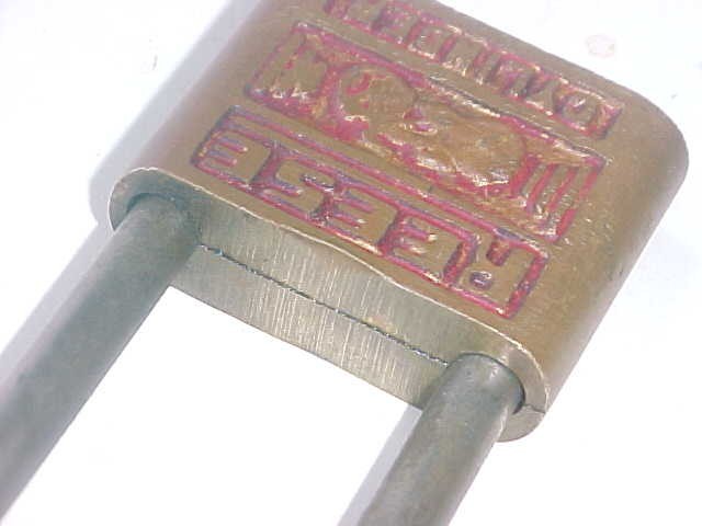 Vintage Old Reese Bicycle Padlock Lock No Key