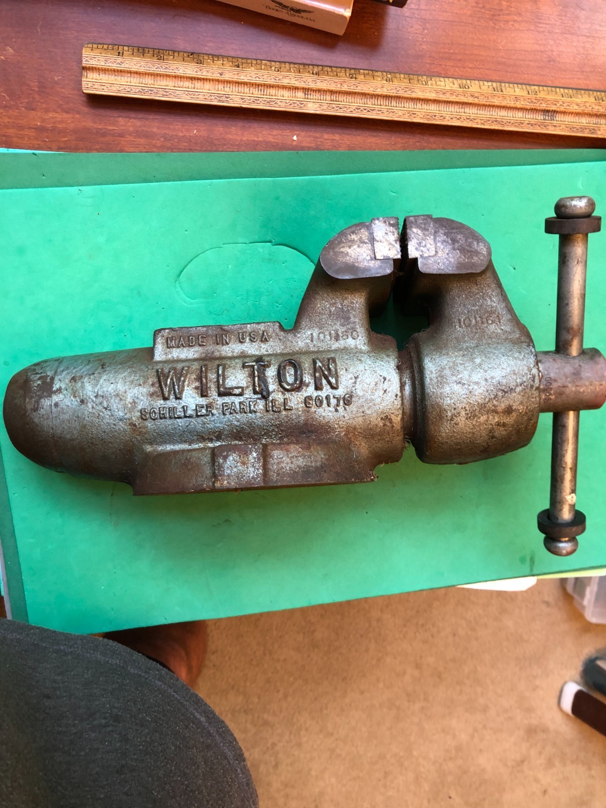 Wilton 350 Bullet Vise, 3.5 Jaws, , Made in USA