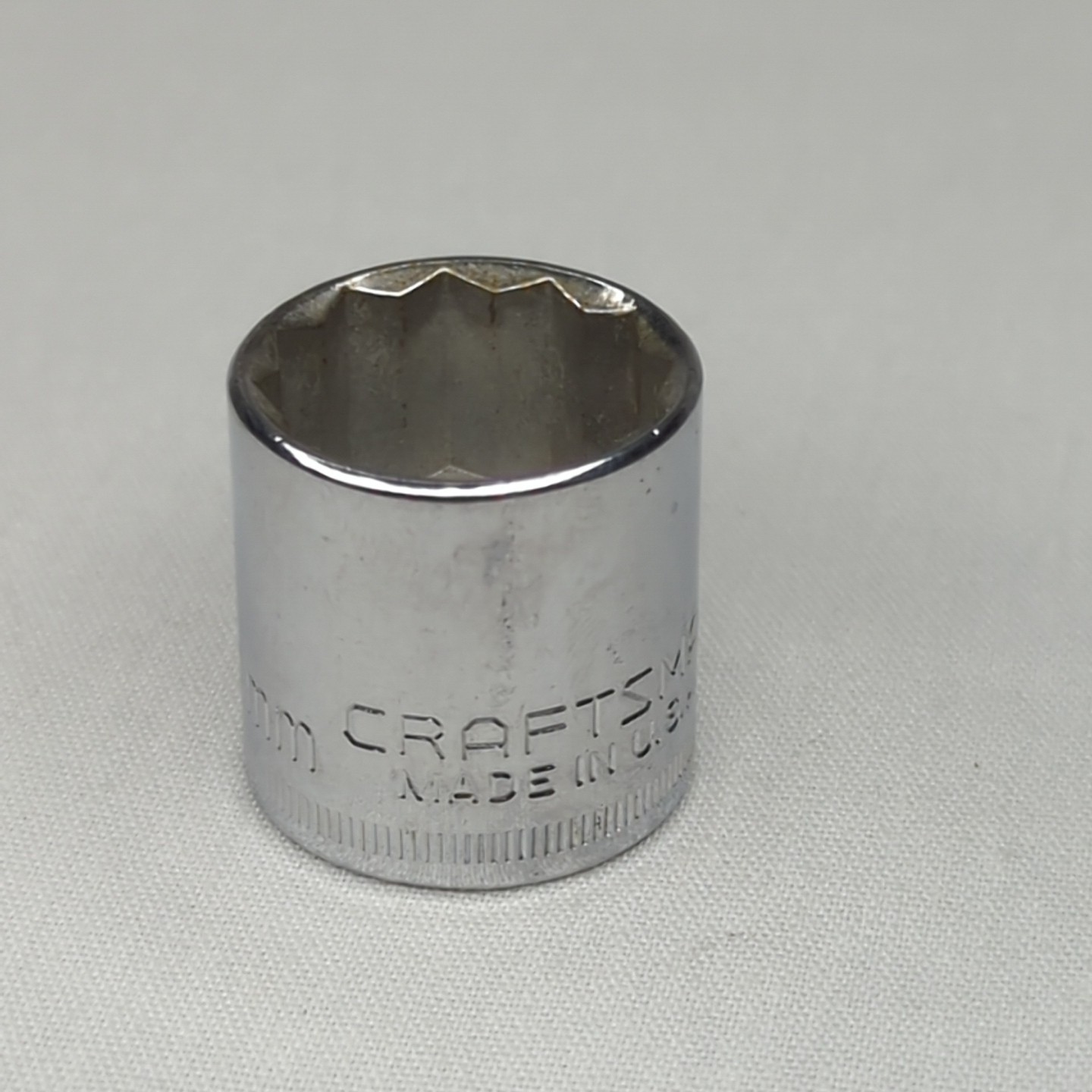 Craftsman 19mm Metric 3/8″ Drive 12 Point G Series Socket 44308 USA