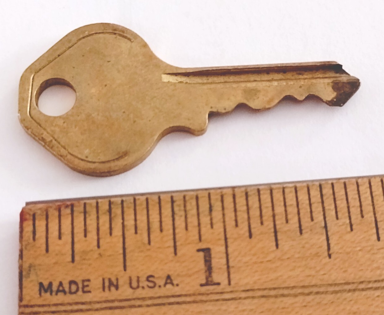 Vintage Key M10 M10 MI0 Appx. 1-3/4” Replacement Lock Padlock Mailbox Cabinet
