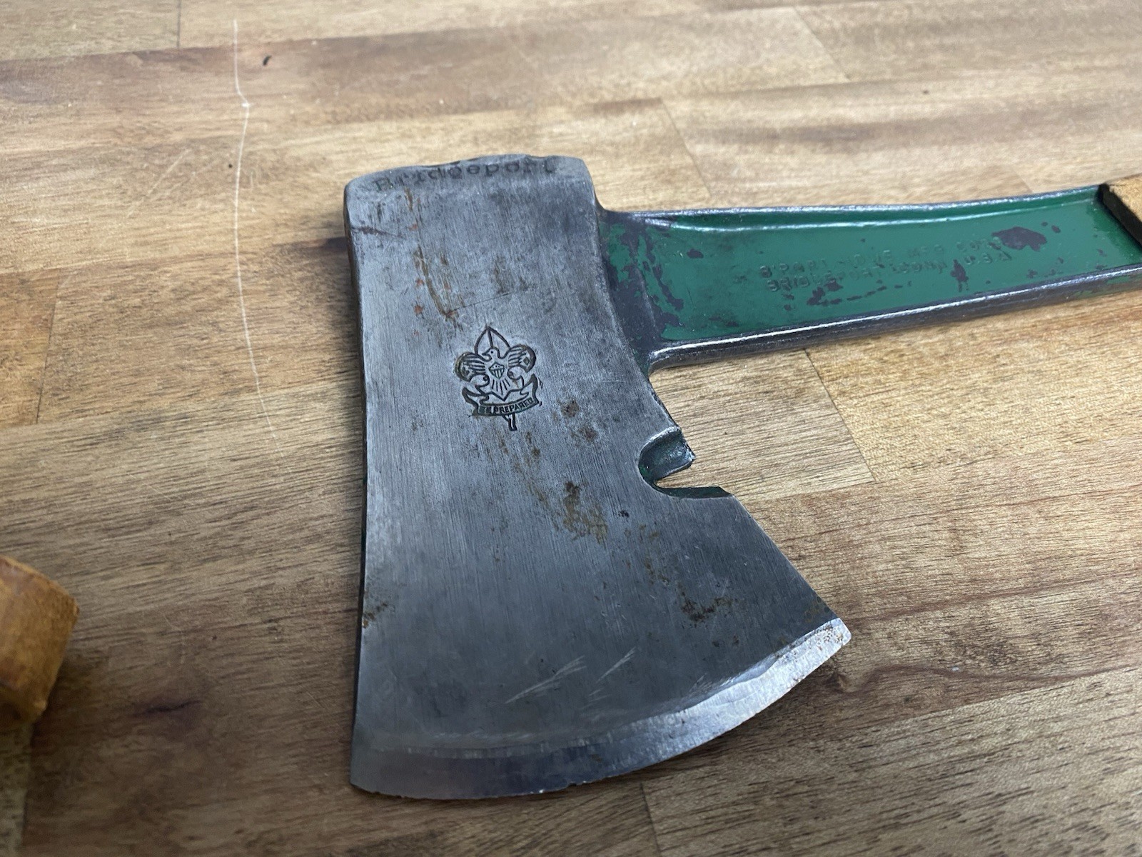 Vintage Bridgeport Boy Scouts of America Hatchet Nail Puller Camp Axe USA
