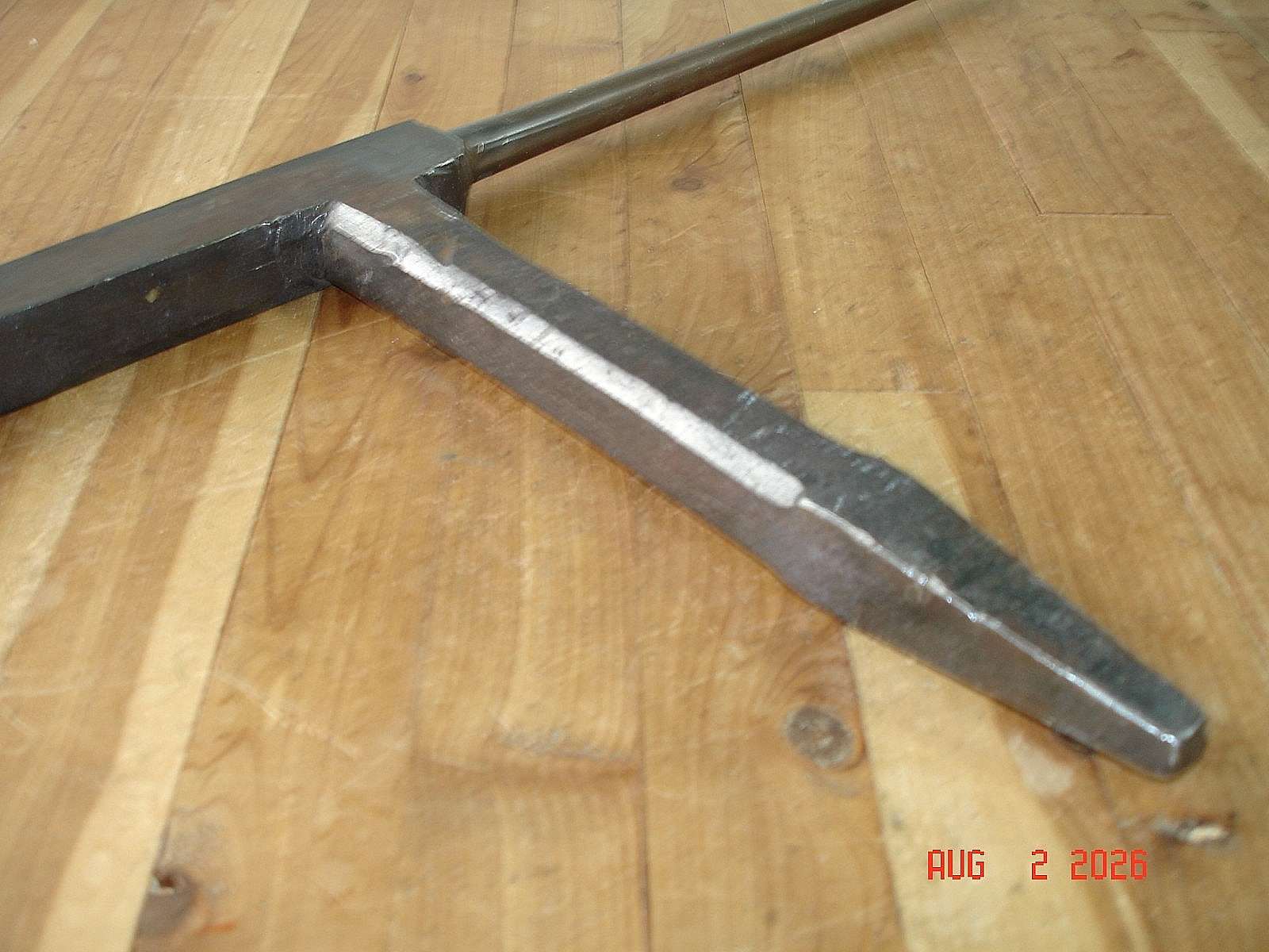 VINTAGE P.S &W. CO. CLEVELAND TINSMITH BLACKSMITH STAKE ANVIL HARDY 20″ TOOL USA