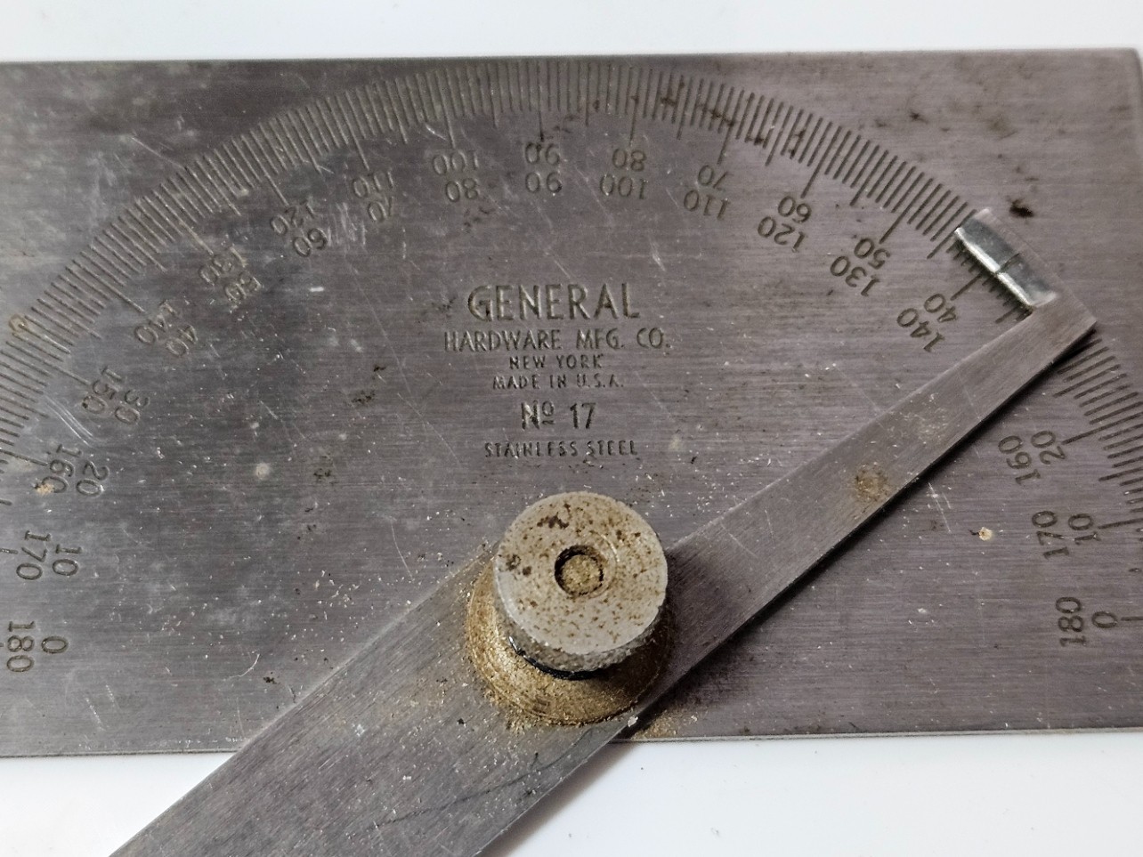 Vintage Carpenter Tools Marking Scribes,Gener Stainless Steel Rulers, Angle Tool