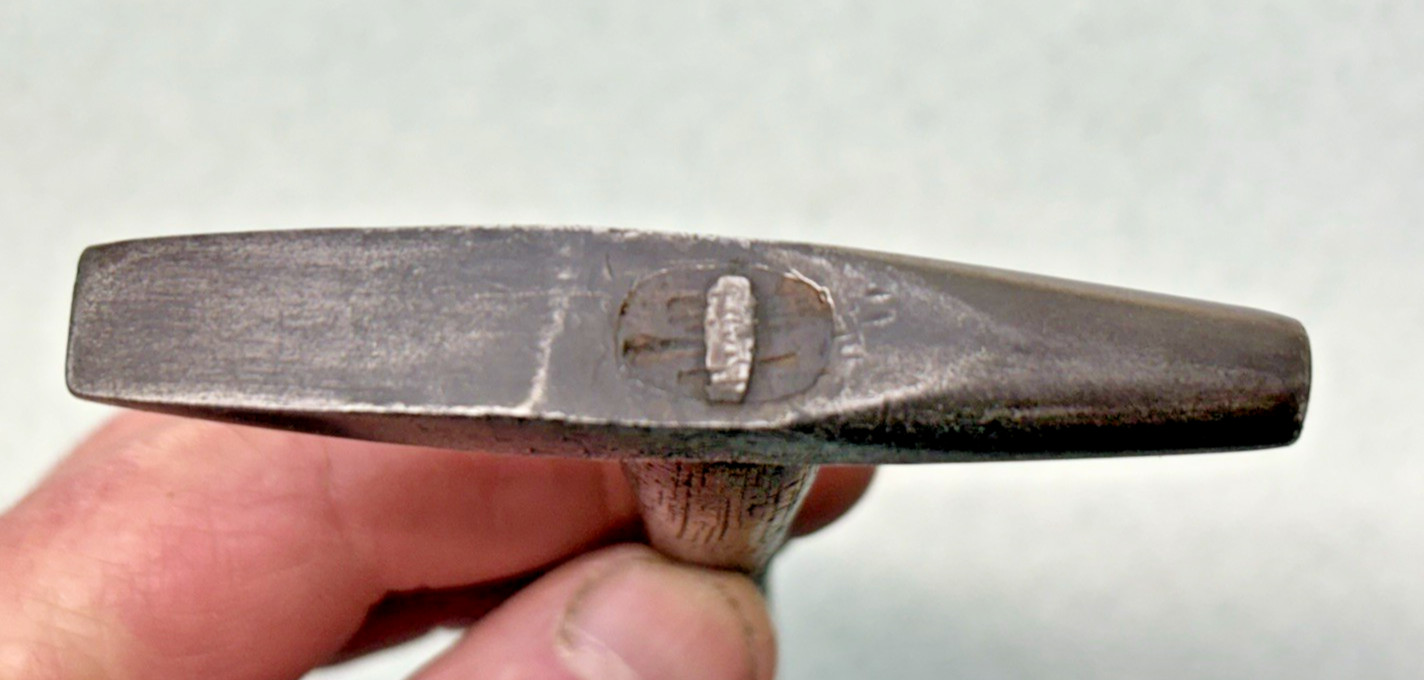 Vintage Small Tiny Jewelers Cross Peen Hammer Delicate Work Marked Dixon 40