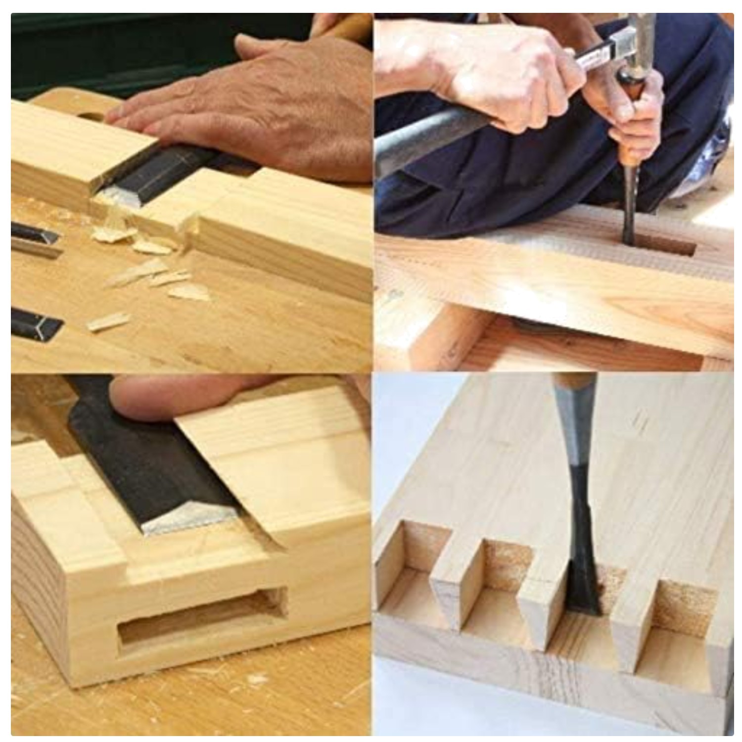 Authentic Japanese Woodworking Tool – White Oak Handle`