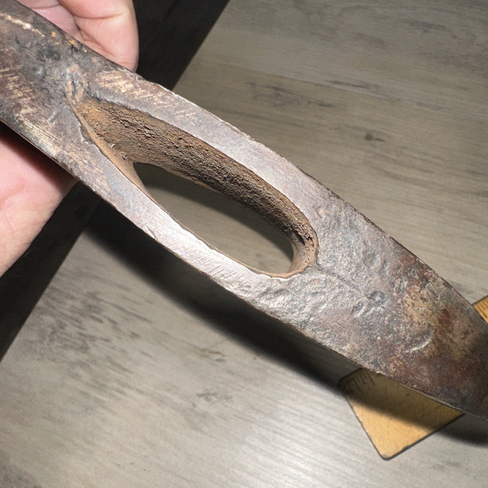Antique Ice Harvesting Axe K. Ice Co. 3lb. 2oz. Rare!!