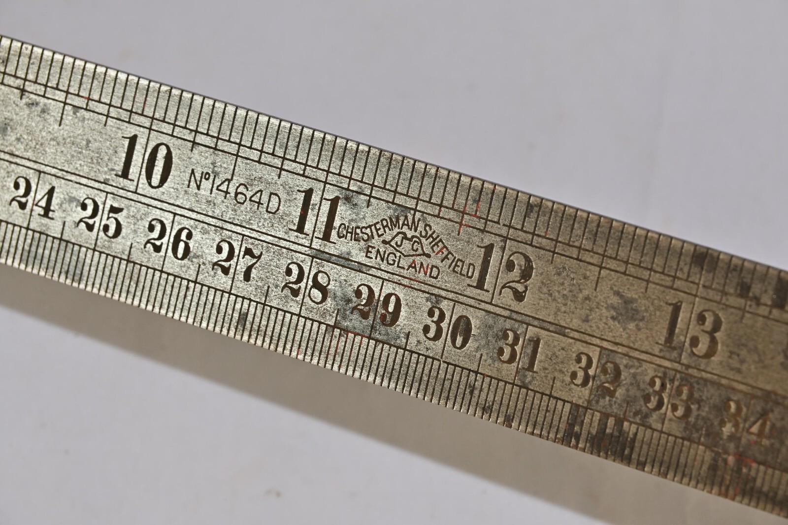 Single and Double Contraction 24″ Ruler No 23 by J Rabone & Sons 1/48 and 1/96