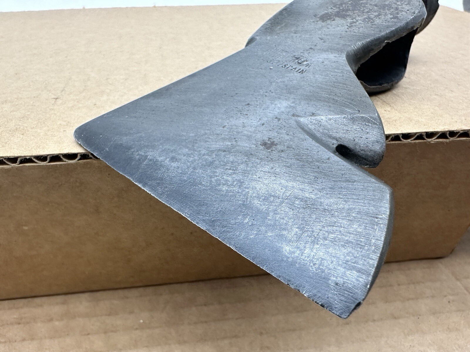 Vintage Great Neck Axe Head Made In Spain Ax Hatchet Hammer HA327 6 1/2” 24 Oz.