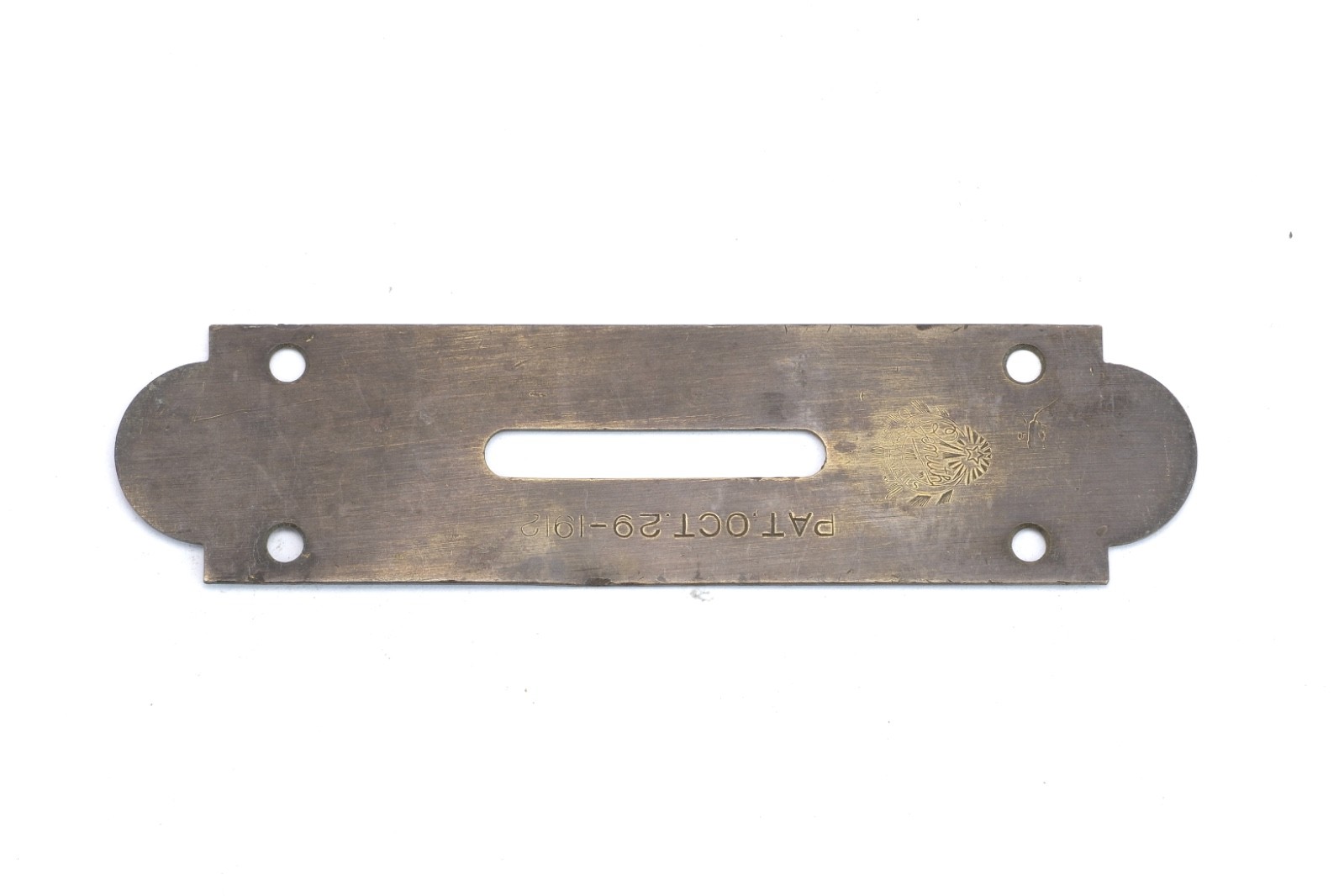 Level Parts – Zenith Marshall Wells Pat 1912 Brass Top Plate ~5-1/4”