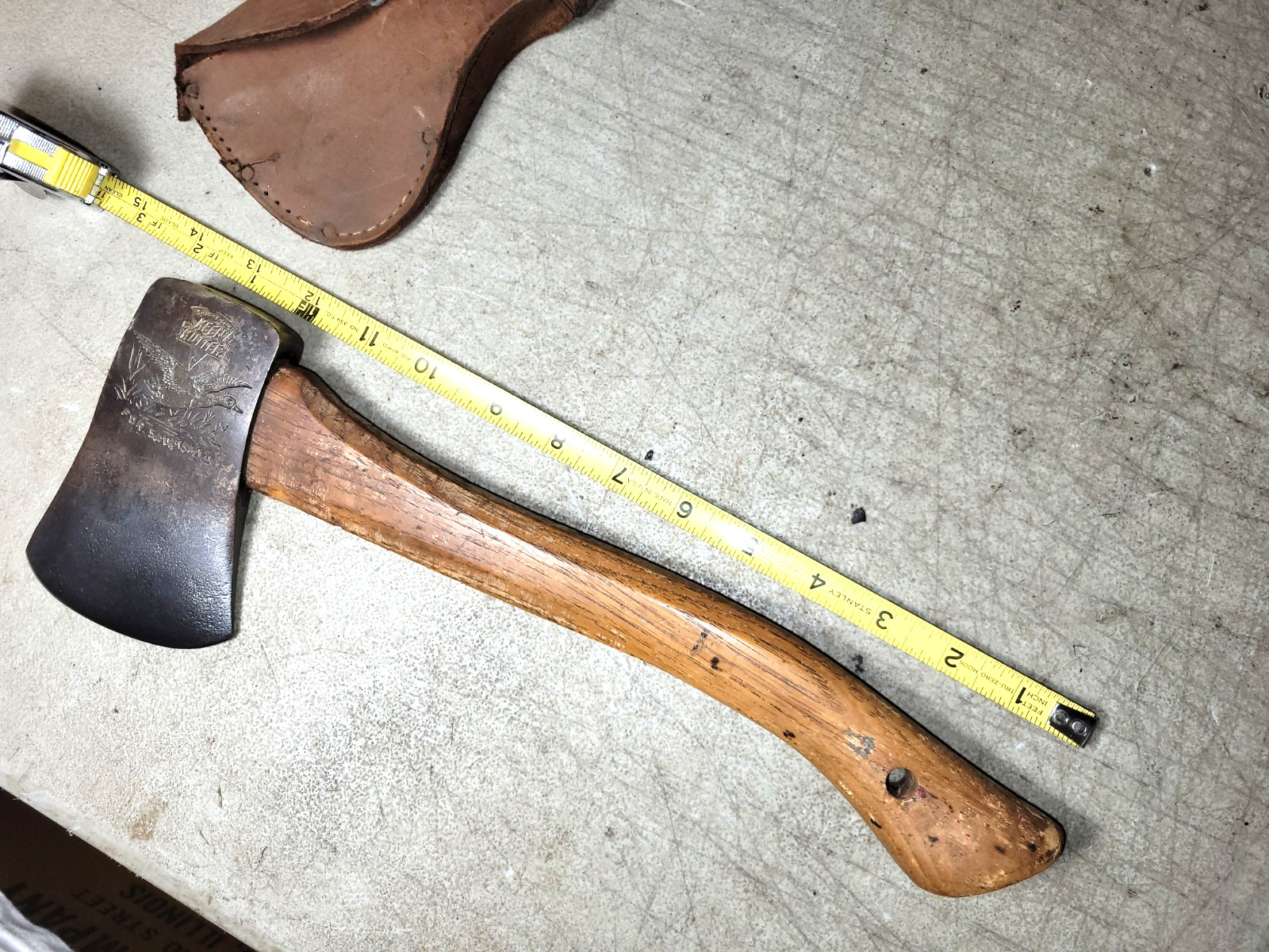 Vintage Shapleigh’s Keen Kutter axe Hatchet Embossed Duck For sportsmen Rare