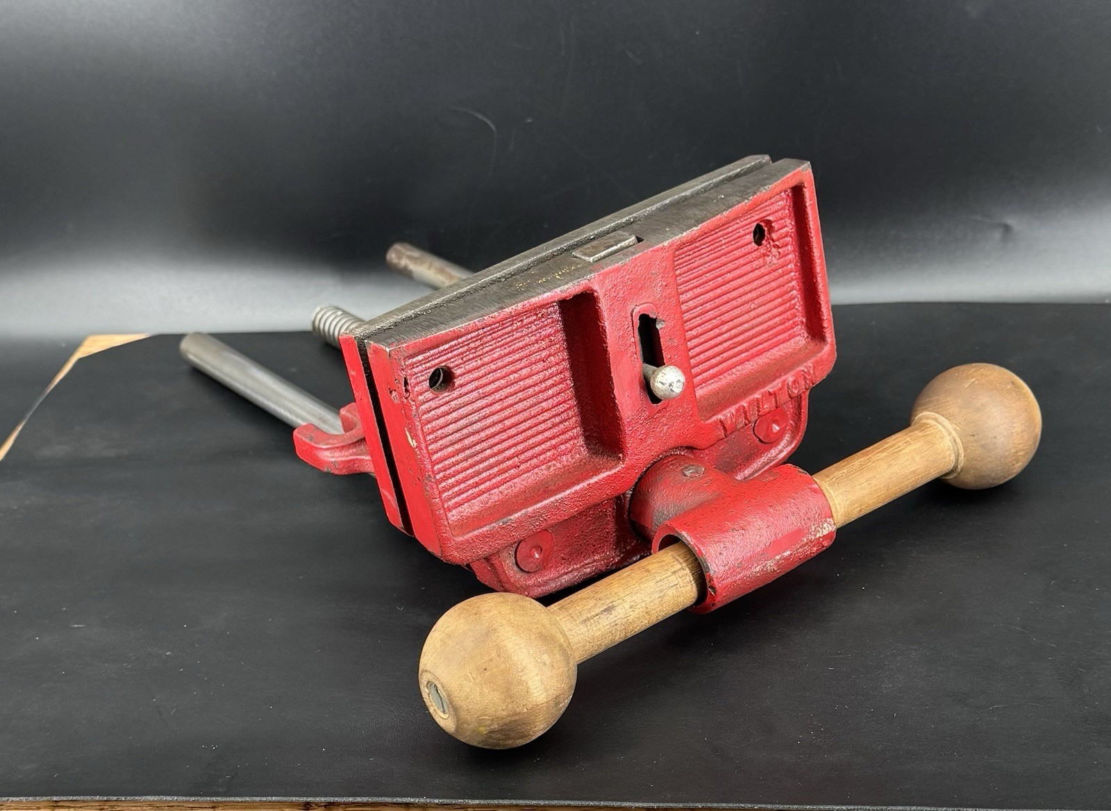 Vintage Wilton Woodworking No.161037 Under Bench Vise, Made In USA, Excellent!
