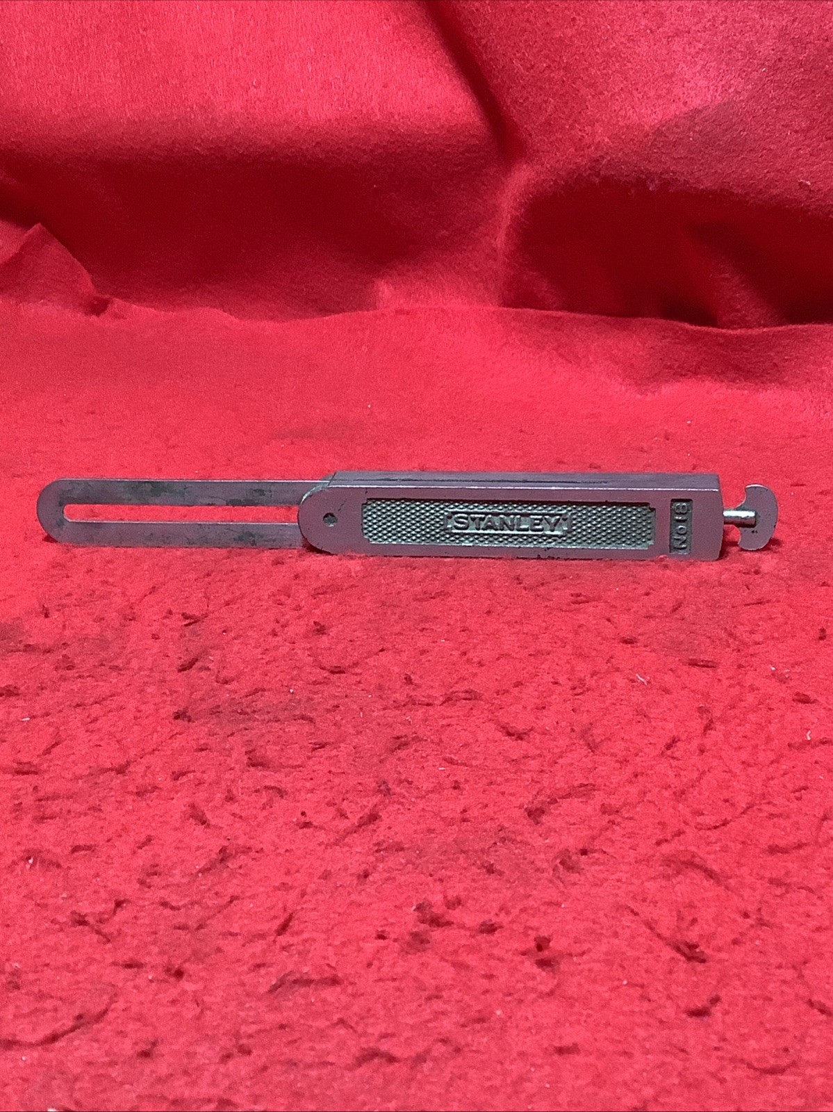 Vintage Stanley No 18 Sliding T-Bevel Square Angle Gauge Made in USA Tool