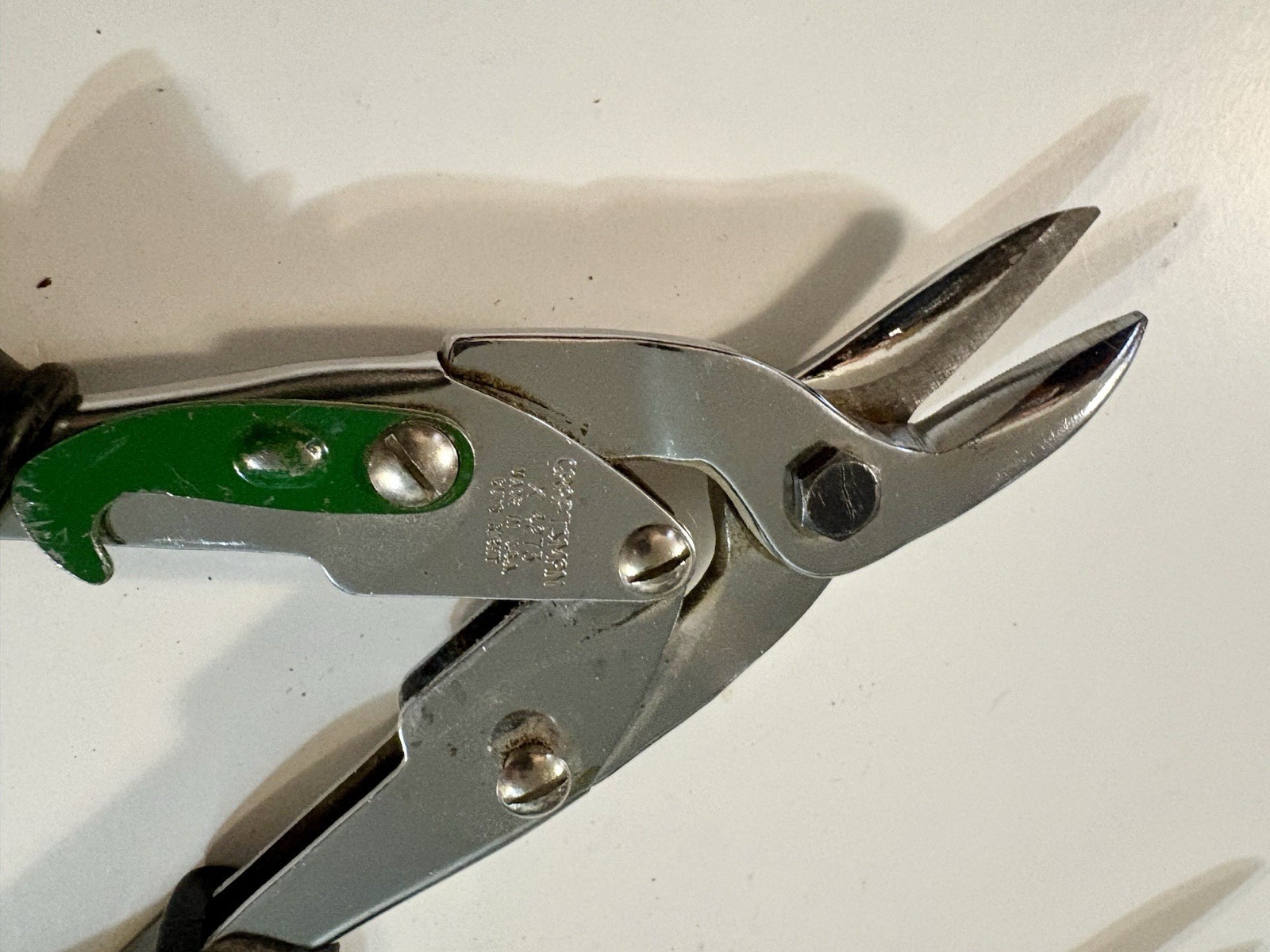 Vintage Set Of 3 Craftsman Compound Leverage Forged Aviation Snips 4273, 74, 75