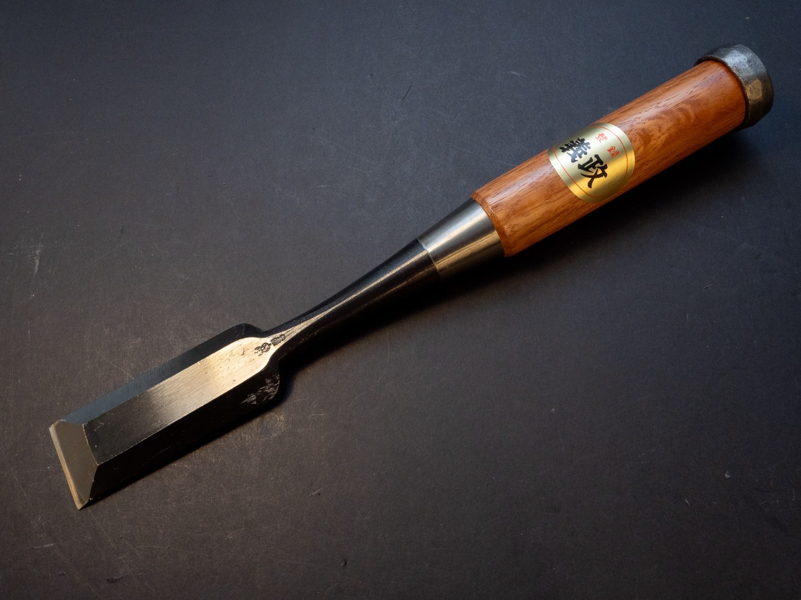 Motomiya Yoshimasa 義政 35mm Japanese Chisel Tataki Atsu Timber Framing Nomi