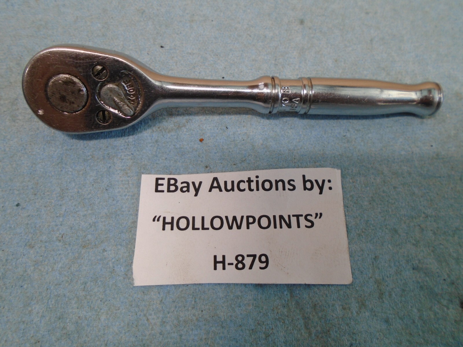 Snap-On TM70B Ratchet 1/4″ Drive 4-5/16″ Long Handy Compact 20 T Gear H879