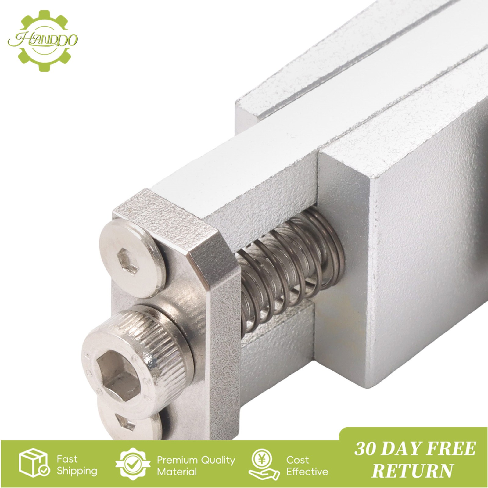 4PCS Aluminum Mini Vise Clamp Toe Clamp 2.2″×0.9″×0.8″ for Metalworking Milling