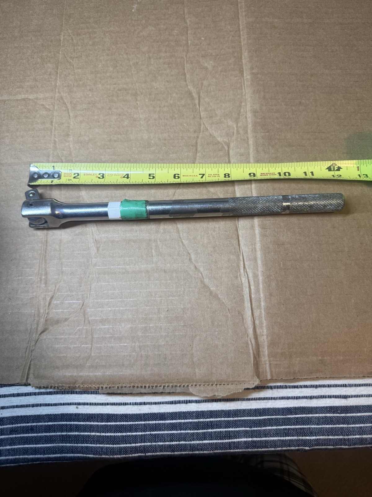 Vintage Walden Worcester 1152 Breaker Bar Flex Head 1/2″ Drive USA