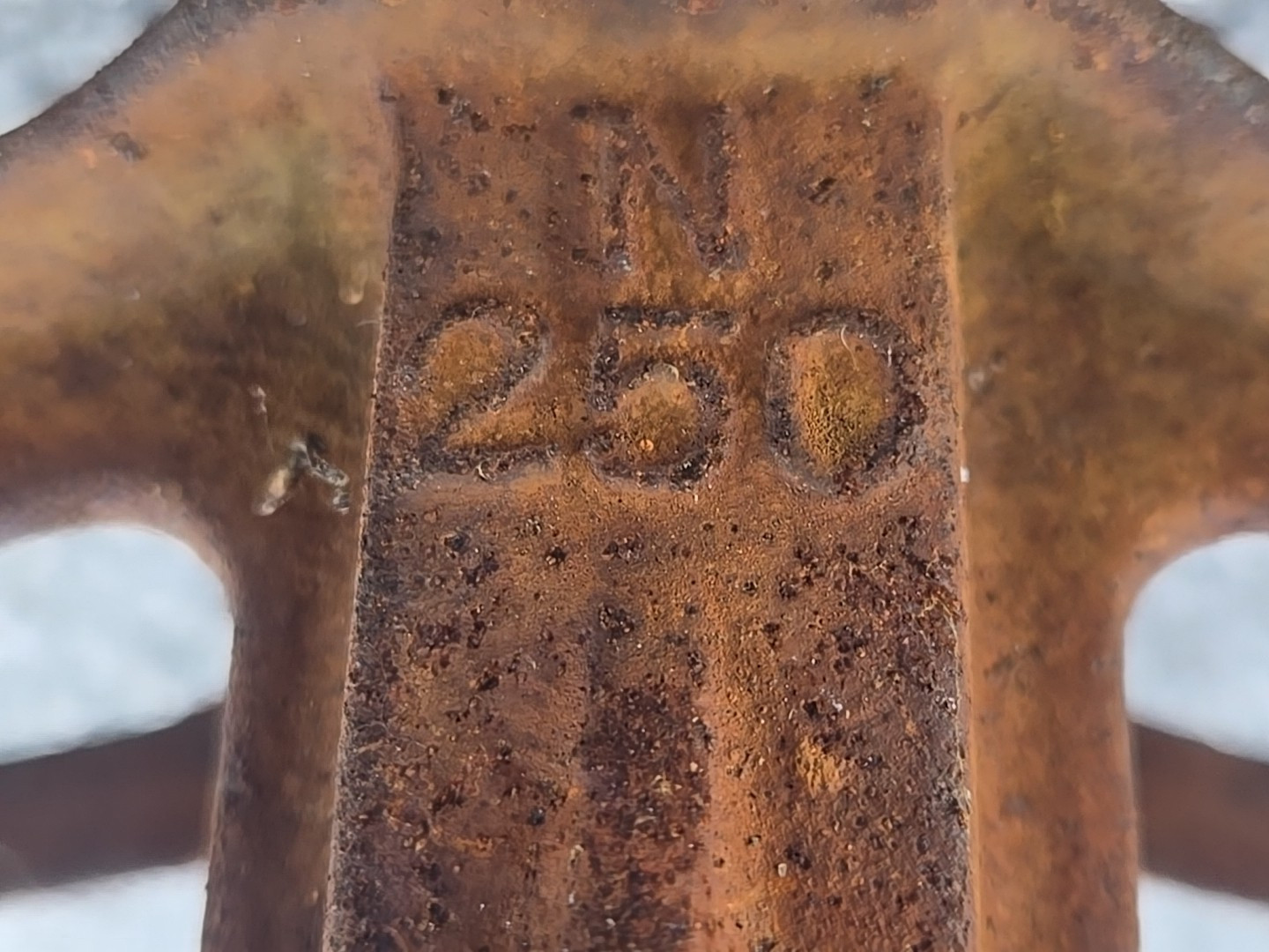 Antique 19th Century Diamond #4 Metal Hay Trolley
