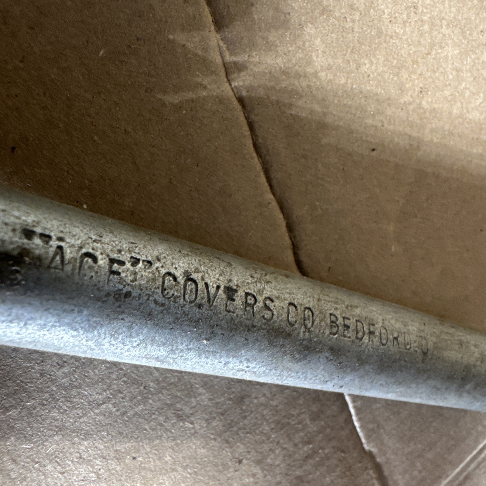 Vintage Ace Covers Co. Bedford OH Under Sink Reversible Jaw Basin Wrench 11” USA
