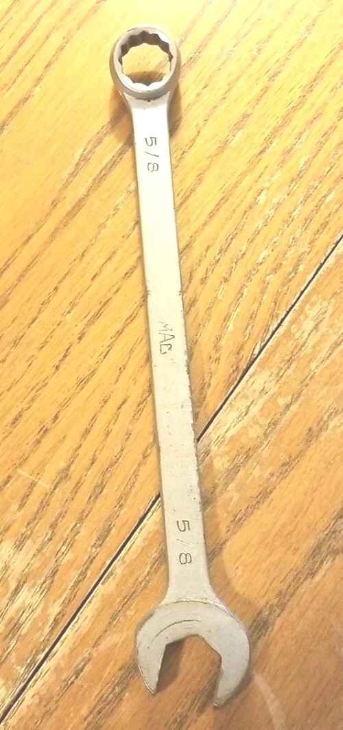 Mac Tools USA Made – 5/8” Combination Wrench, 12 Point,# CL20 Tool.