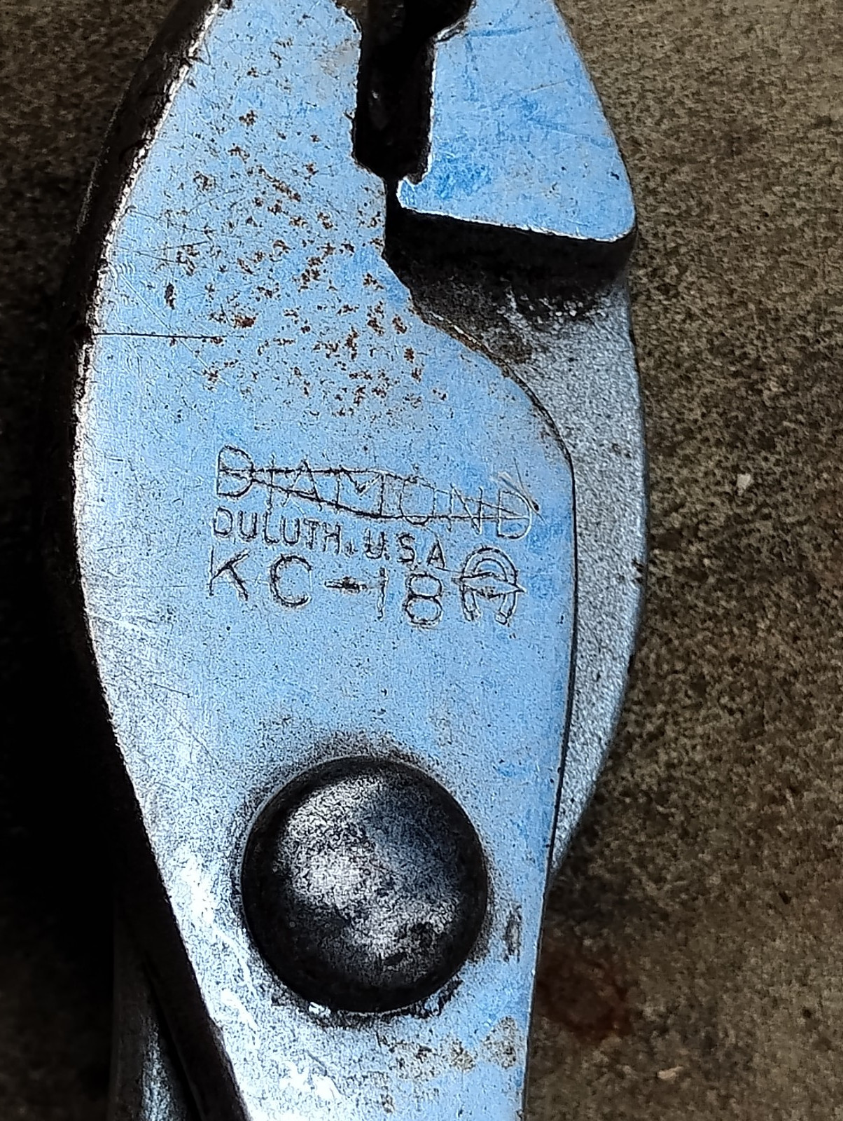 Vintage Diamond KC-18 Slip Joint Hose Clamp Pliers Duluth USA