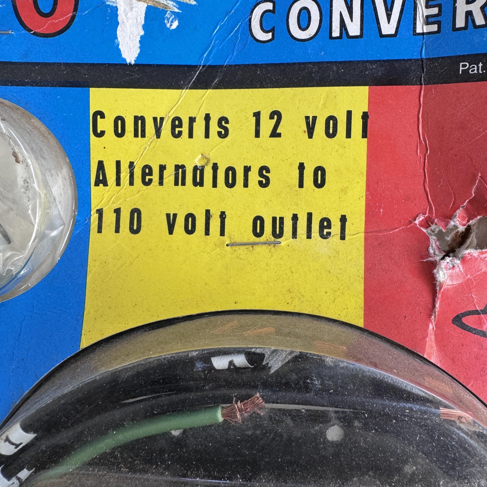 Vintage GTO Pow’r Converter 12V to 110V Outlet PC-12 Auto Marine Farm NOS Unused