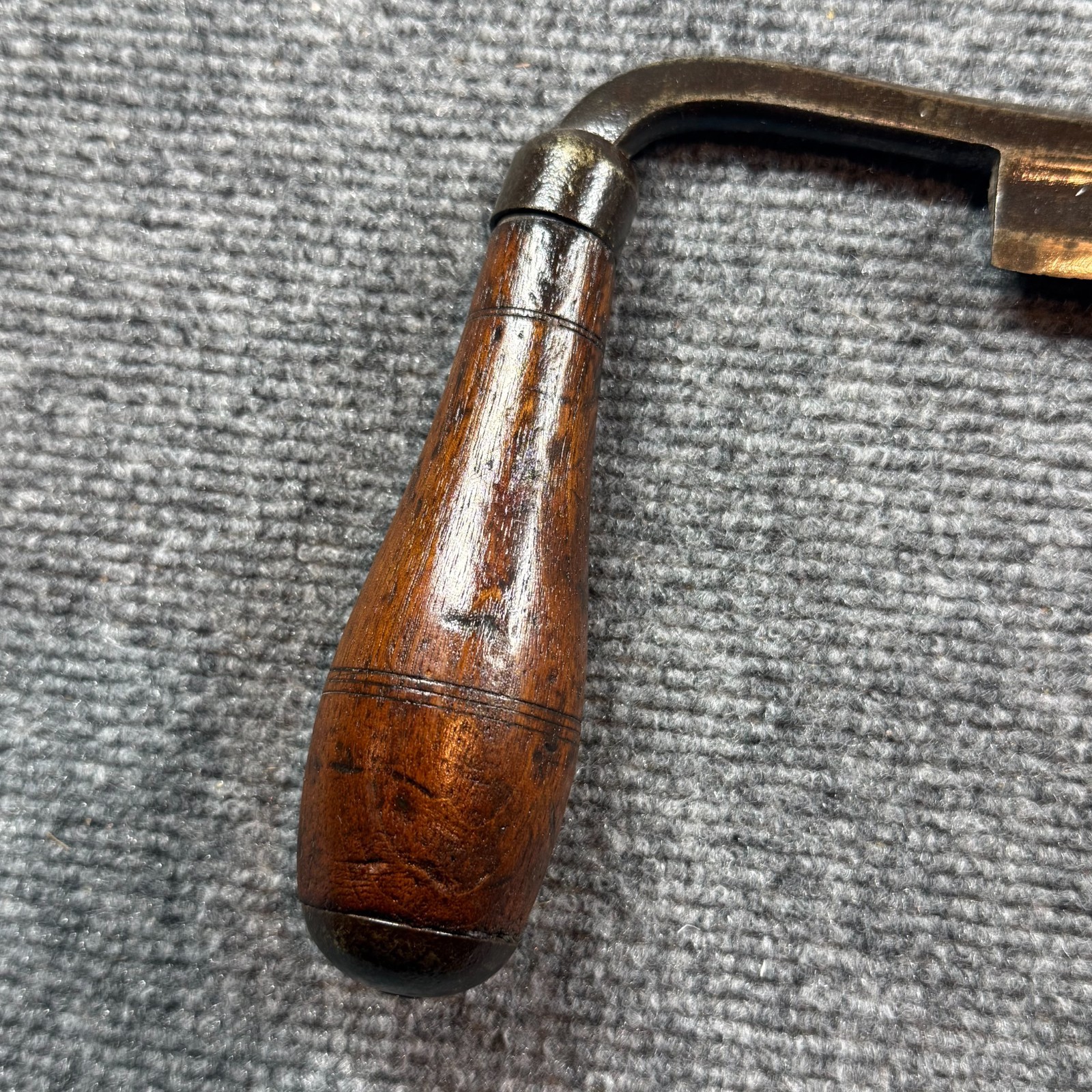 Antique #1 New Haven Edge Tool Company Woodworking Wood Shaver Tree Bark