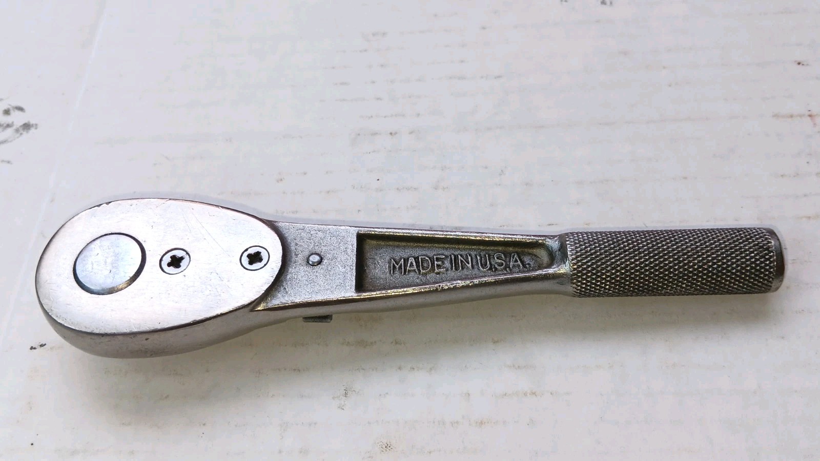 Vintage Husky H5125 Ratchet 3/8″ Drive 20-Tooth Gear Forged Made In USA